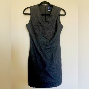 GAP Wool Sleeveless Sheath Shift Dress 2 Vintage